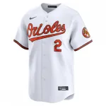 Gunnar Henderson Baltimore Orioles Nike Home Limited Player Jersey – White