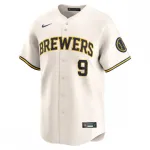Jake Bauers Milwaukee Brewers Nike Heimtrikot (limitierte Auflage) – Creme