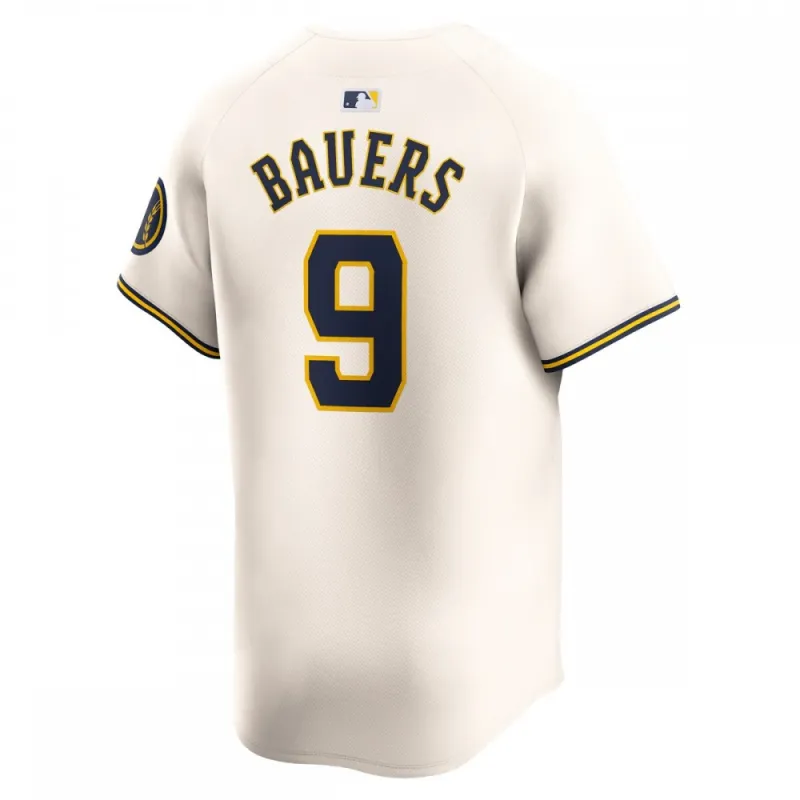 Jake Bauers Milwaukee Brewers Nike Heimtrikot (limitierte Auflage) – Creme