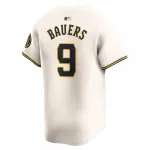 Jake Bauers Milwaukee Brewers Nike Heimtrikot (limitierte Auflage) – Creme