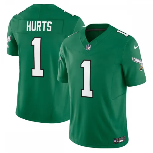 Jalen Hurts Philadelphia Eagles Nike Vapor FUSE Limited Jersey - Kelly Green