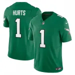 Jalen Hurts Philadelphia Eagles Nike Vapor F.U.S.E. Camisola limitada - Verde Kelly Jalen Hurts Philadelphia Eagles Nike Vapor F.U.S.E. Limited Jersey - Kelly Green