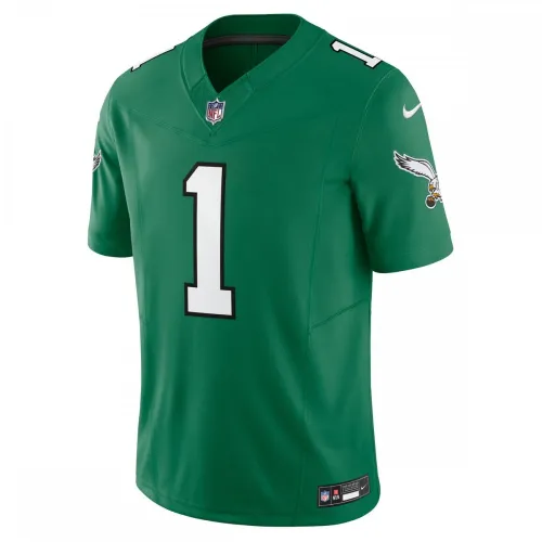 Jalen Hurts Philadelphia Eagles Nike Vapor FUSE Limited Jersey – Kelly Green