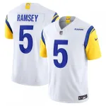 Jalen Ramsey Los Angeles Rams Nike Vapor F.U.S.E. Limited Jersey - Blanc Jalen Ramsey Los Angeles Rams Nike Vapor F.U.S.E. Limited Jersey - White
