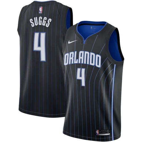 Jalen Suggs Orlando Magic 2021 Draft erste Runde Pick Männer Swingman Jersey schwarz - Icon Edition