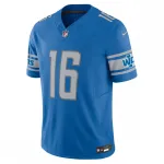 Jared Goff Detroit Lions Nike Vapor F.U.S.E. Limited Jersey – Blue
