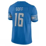 Jared Goff Detroit Lions Nike Vapor F.U.S.E. Limited Jersey – Blue
