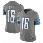 Jared Goff Detroit Lions Nike Alternate Vapor Limited Jersey - Aço Jared Goff Detroit Lions Nike Alternate Vapor Limited Jersey - Steel