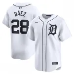 Camiseta Nike Home Limited de Jugador de los Detroit Tigers de Javier Baez - Blanca Javier Baez Detroit Tigers Nike Home Limited Player Jersey - White