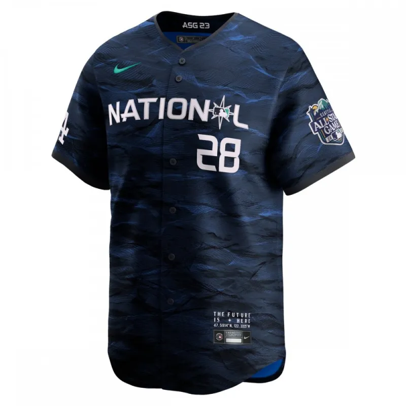 J.D. Martinez National League Nike 2023 MLB All-Star Game Limited Player Jersey – Royal