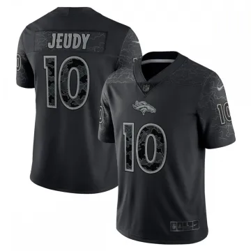 Jerry Jeudy Denver Broncos Nike RFLCTV Limited Jersey - Black