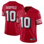 Jimmy Garoppolo San Francisco 49ers Camiseta Nike Alternate Vapor Limited - Rojo Camiseta alternativa Vapor Limited de Nike de Jimmy Garoppolo, de los San Francisco 49ers – Roja