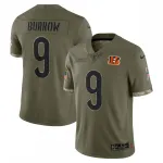 Joe Burrow Cincinnati Bengals Nike 2022 Salute To Service Limited Jersey - Olijfgroen Joe Burrow Cincinnati Bengals Nike 2022 Salute To Service Limited Jersey – Olive