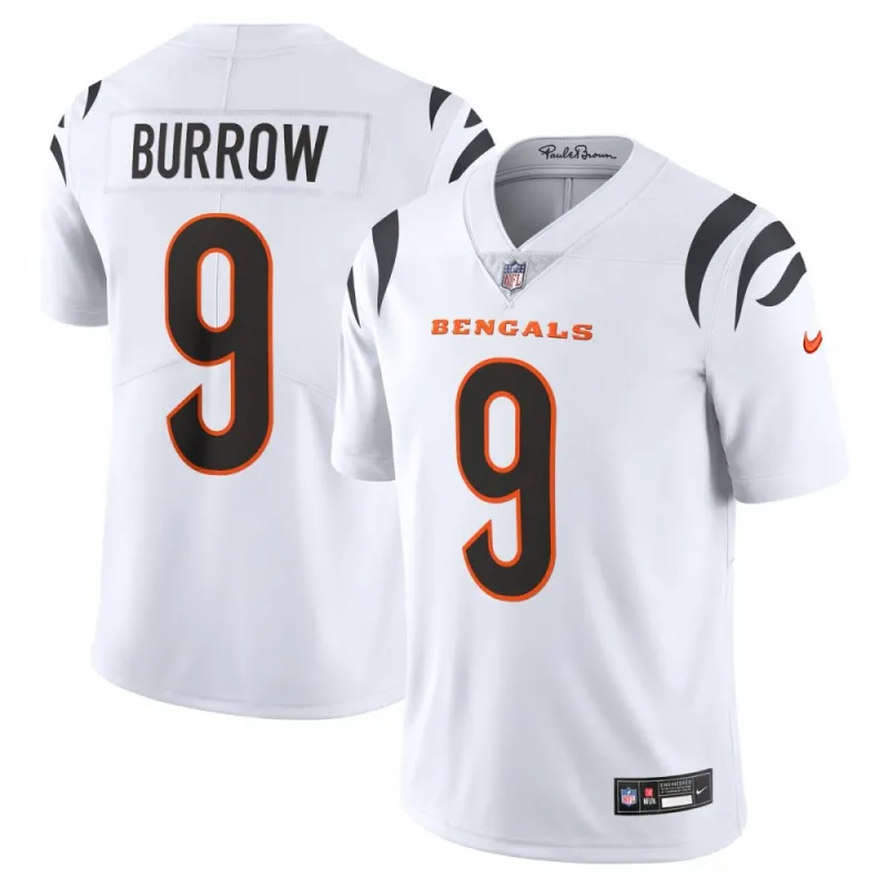 Camisa Nike Vapor Untouchable Limited do Joe Burrow, Cincinnati Bengals – Branca