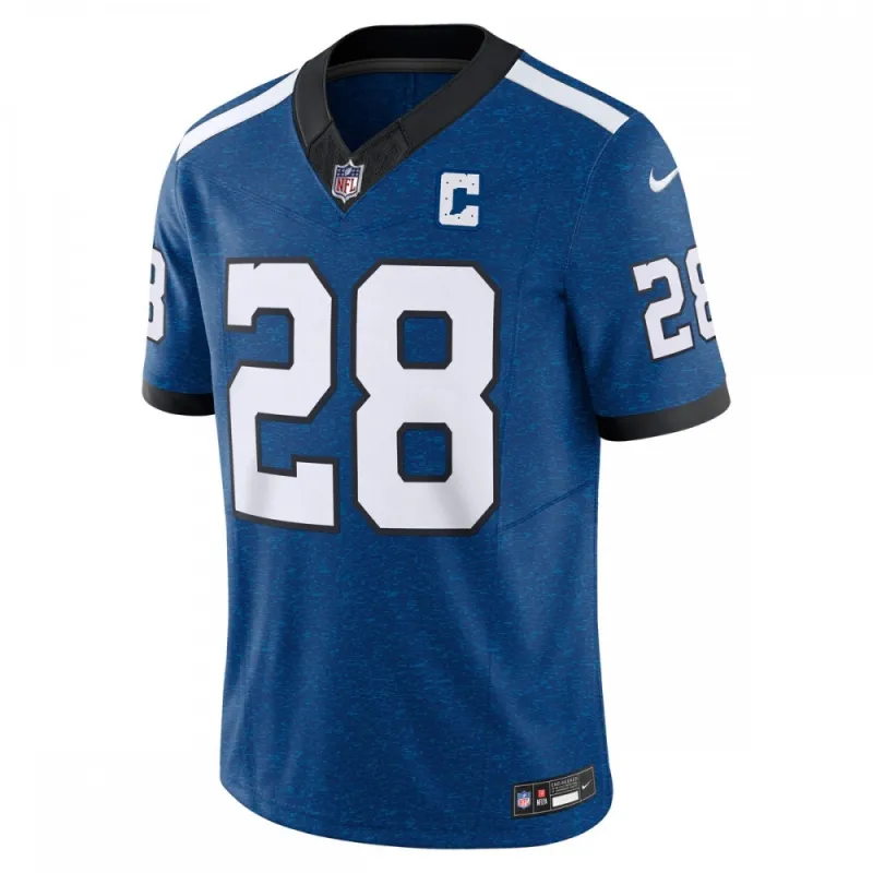 Jonathan Taylor Indianapolis Colts Nike Vapor F.U.S.E. Limited Jersey - Blauw