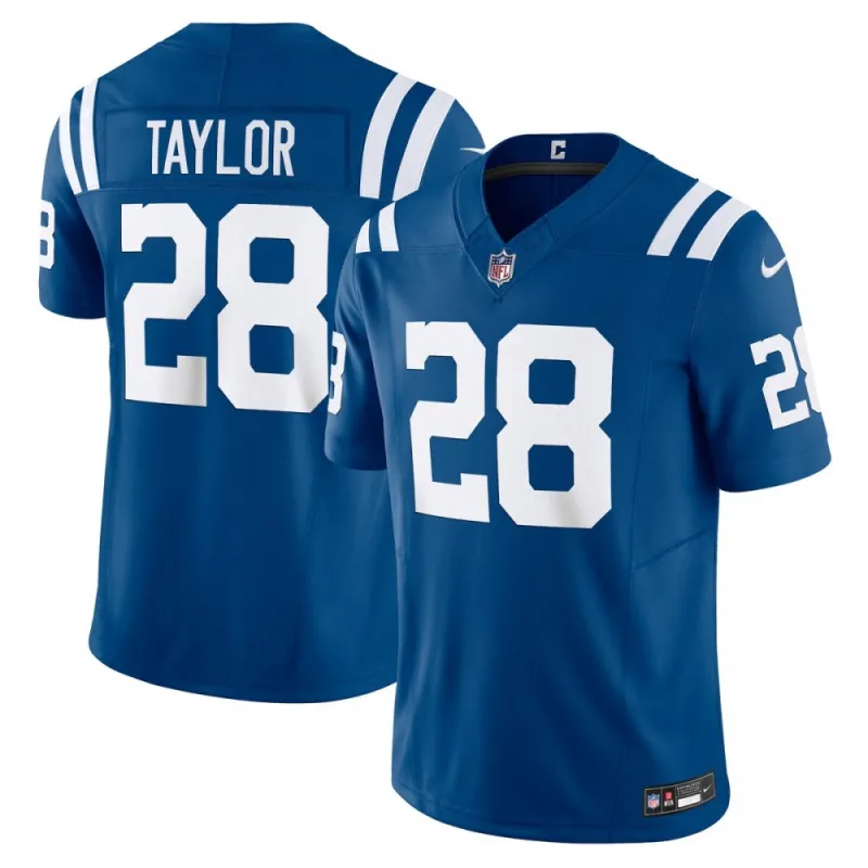 Jonathan Taylor Indianapolis Colts Nike Vapor F.U.S.E. Limited Jersey – Royal
