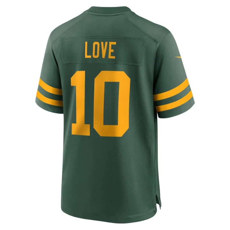 Jordan Love Green Bay Packers Nike Alternate Game Jersey - Green