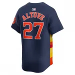 Jose Altuve Houston Astros Nike Alternate Limited Player Jersey – Navy