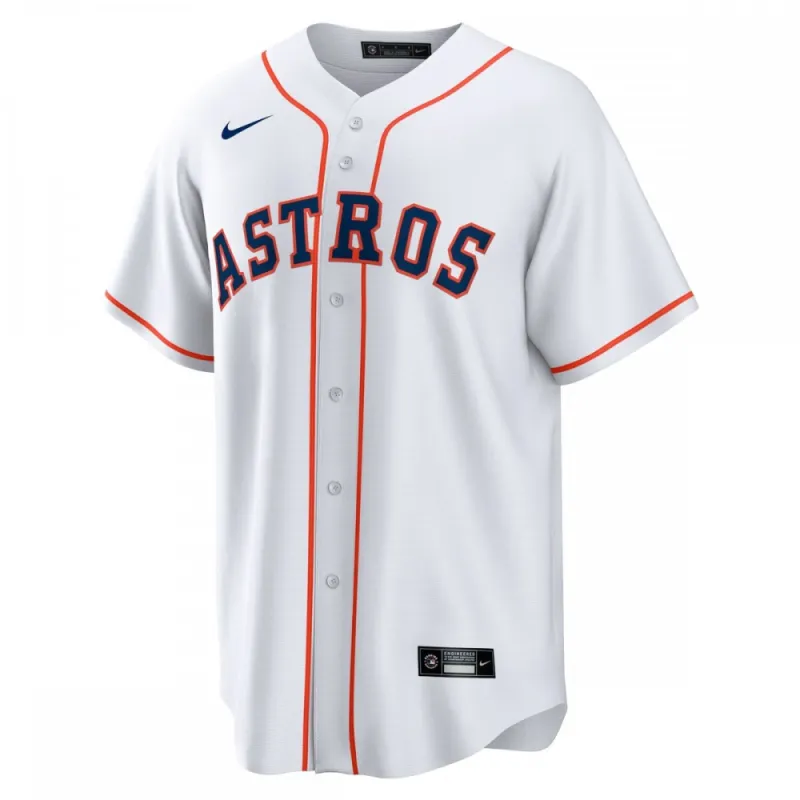 Jose Altuve Houston Astros Nike Home Replica Player Name Jersey – White