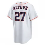 Jose Altuve Houston Astros Nike Home Replica Player Name Jersey – White