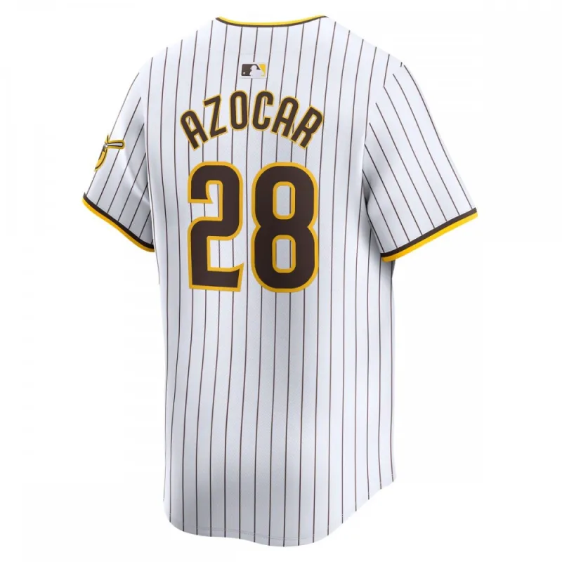 Jose Azocar San Diego Padres Nike Home Limited Player Jersey – White