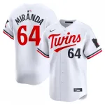 Jose Miranda Minnesota Twins Nike Home Limited Spieler Jersey - weiß Jose Miranda Minnesota Twins Nike Home Limited Player Jersey – White
