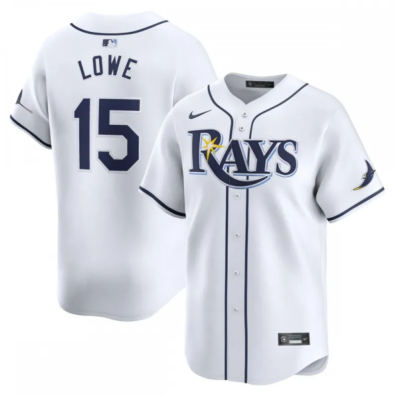 Josh Lowe Tampa Bay Rays Nike Home Limited Player Jersey - Wit