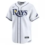 Josh Lowe Tampa Bay Rays Nike Home Limited Player Jersey - Wit