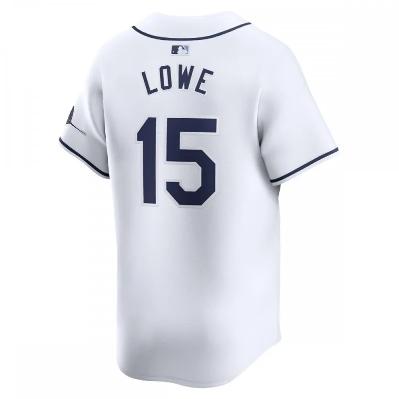 Josh Lowe Tampa Bay Rays Nike Home Limited Player Jersey - Wit