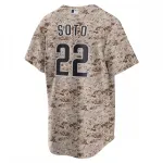 Juan Soto San Diego Padres Nike USMC Alternate Replica Player Jersey – Camo