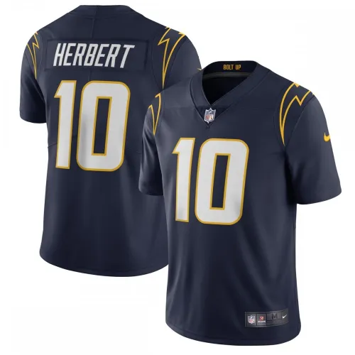 Justin Herbert Los Angeles Chargers - Maglia limitata Nike Vapor - Navy