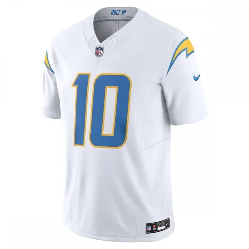 Justin Herbert Los Angeles Chargers Nike Vapor F.U.S.E. Limited Jersey – White