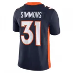 Justin Simmons Denver Broncos Nike Vapor Untouchable Limited Trikot - Navy
