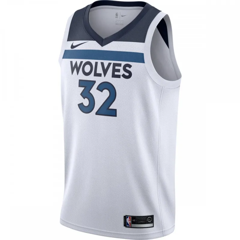 Karl-Anthony Towns Minnesota Timberwolves Nike Swingman Jersey White – Association Edition