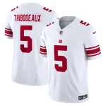 Kayvon Thibodeaux Camisola limitada Nike Vapor F.U.S.E. dos New York Giants - Branco Kayvon Thibodeaux New York Giants Nike Vapor F.U.S.E. Limited Jersey – White