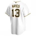 Ke’Bryan Hayes Pittsburgh Pirates Nike Home Replica Jersey – White