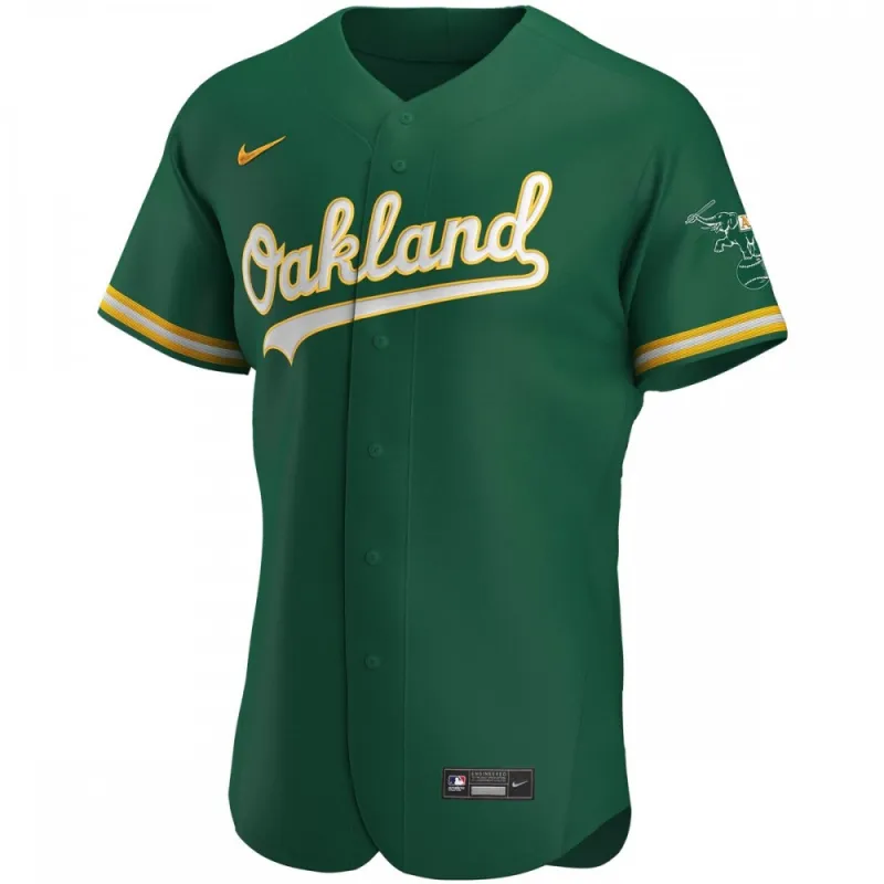 Oakland Athletics Nike Premium Team Jersey – Kelly Green