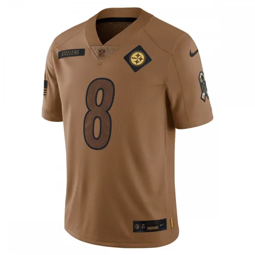 Kenny Pickett Pittsburgh Steelers Nike Men’s 2023 Salute To Service Limited Jersey – Brown