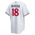 Kenta Maeda Minnesota Twins Nike Home Replica Jersey – White