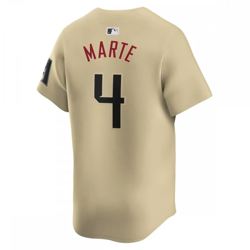 Ketel Marte Arizona Diamondbacks Nike City Connect Limited Player Jersey – Sand