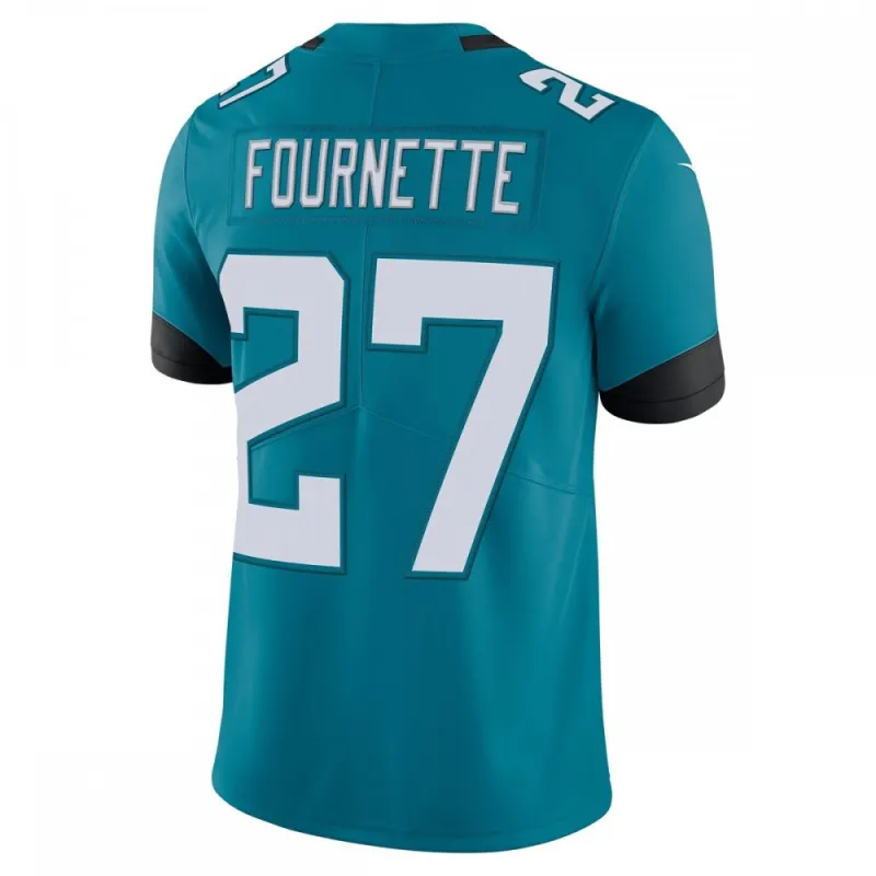 Camisa Nike Vapor Limited do jogador Leonard Fournette do Jacksonville Jaguars – Azul-petróleo