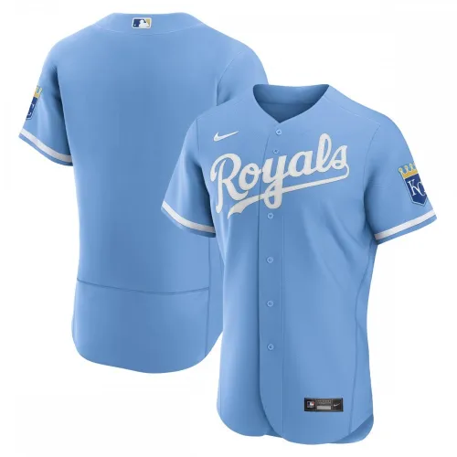 Kansas City Royals Camiseta Nike 2022 Alternate Authentic - Azul claro