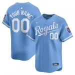 Kansas City Royals Nike Alternate Limited Custom Jersey – Light Blue Kansas City Royals Nike Alternate Limited Custom Jersey – Light Blue
