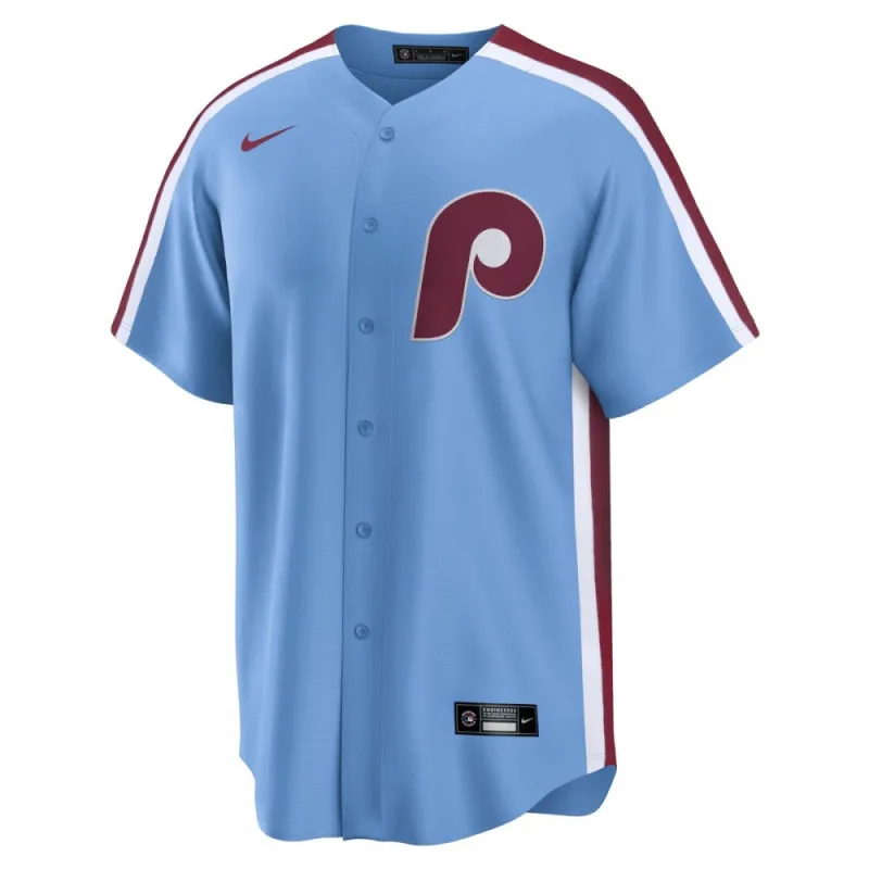 Philadelphia Phillies Nike Alternate Replica Team Jersey – Light Blue