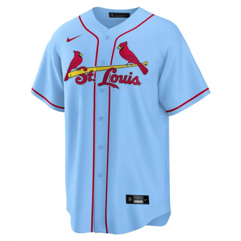 St. Louis Cardinals Nike Alternate Replica Team Jersey - Light Blue