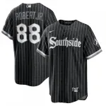Luis Robert Chicago White Sox Nike City Connect Replica Player Jersey – Black