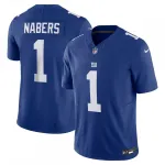 Malik Nabers New York Giants Nike Vapor F.U.S.E. Camisola limitada - Royal Malik Nabers New York Giants Nike Vapor F.U.S.E. Limited Jersey – Royal