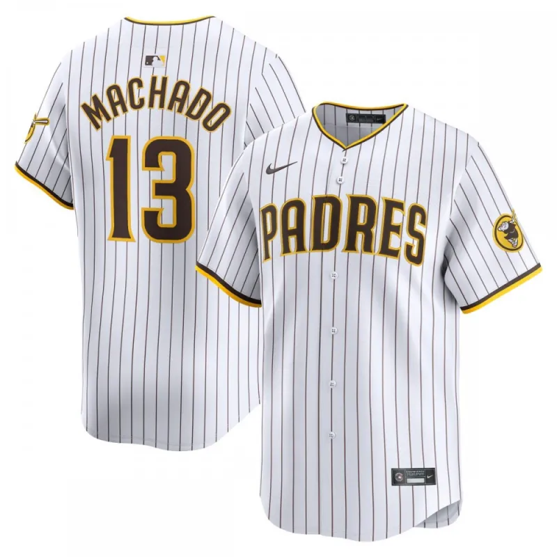 Manny Machado San Diego Padres Nike Home Limited Player Jersey – White
