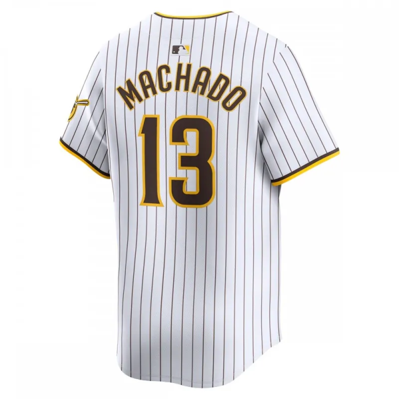 Manny Machado San Diego Padres Nike Home Limited Player Jersey – White
