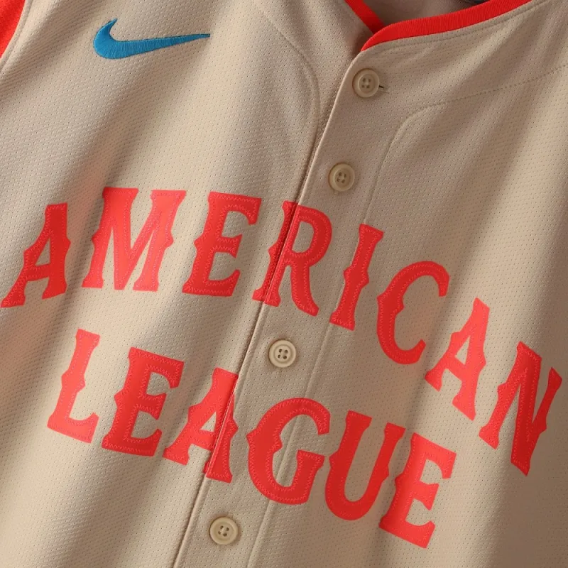 Marcus Semien American League Nike 2024 MLB All-Star Game Limited Player Jersey – Cream